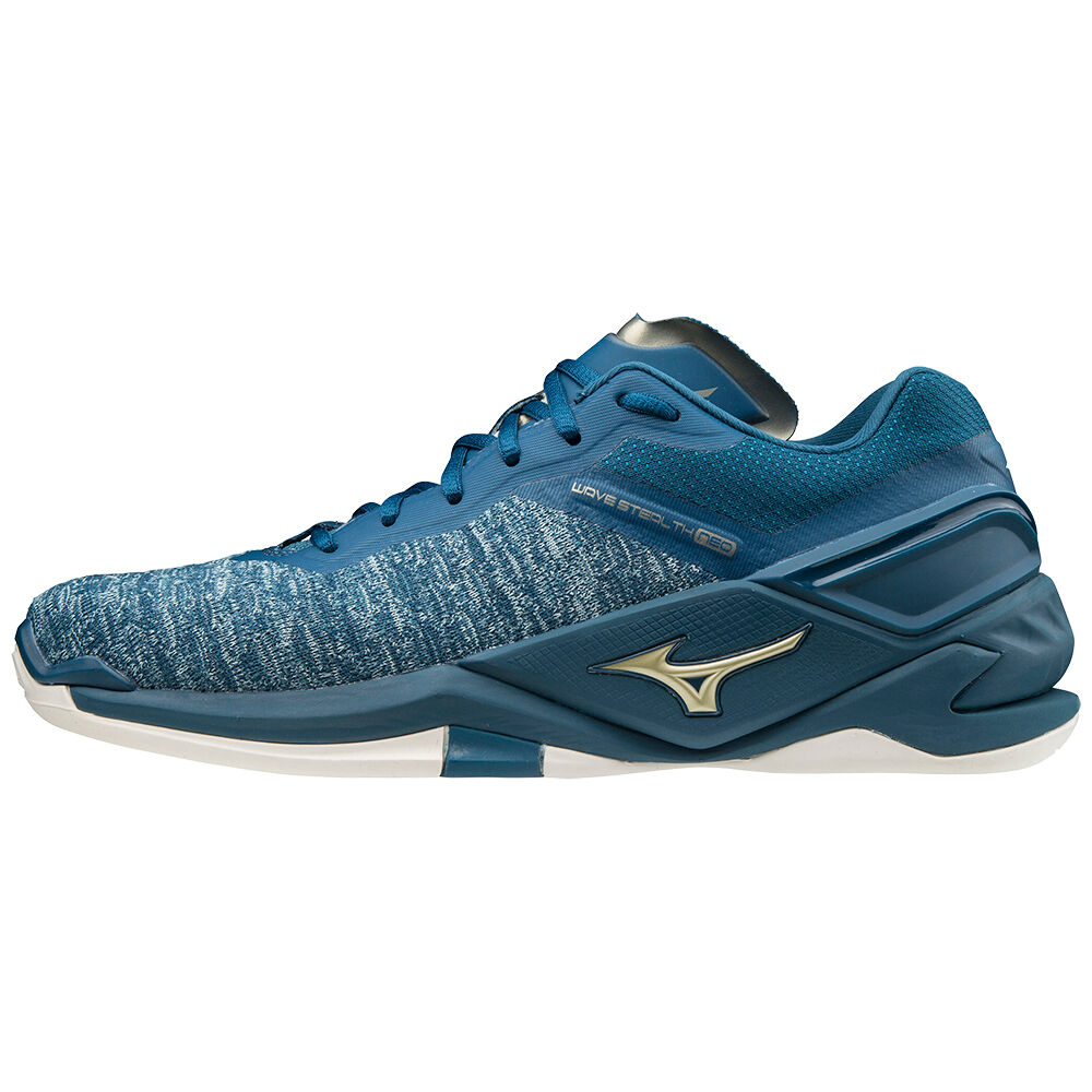 Mizuno Wave Stealth Neo Férfi Kézilabda Cipő Kék OGY283975